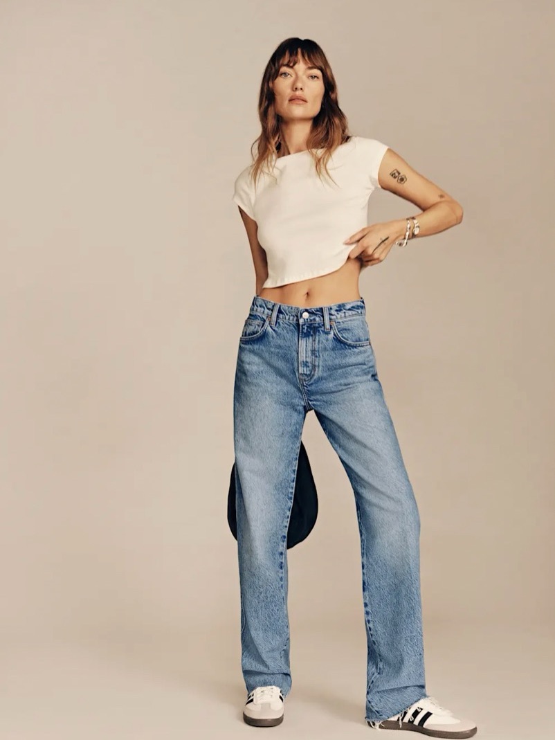 Reformation Jeans: Val 90s Mid Rise Straight